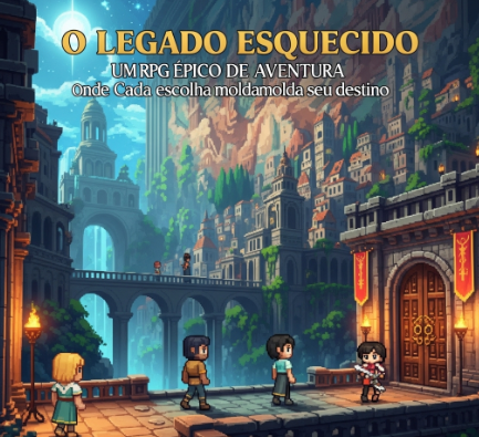 Cena do jogo O Legado Esquecido - Cidade Antiga